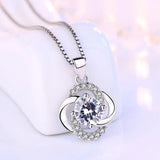 Kuaishou Decoration Lucky Clover Necklace Pendant – Jewelry Gift Ideas — 3