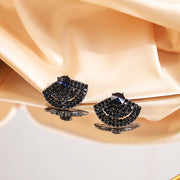 Vintage Electroplated Zircon Earrings Light Luxury – Surprise Gifts — 5
