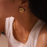 Fashionable All-match Round Pearl Earrings – Special Occasion Gifts — 6