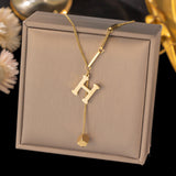 Necklace Ornament Titanium Steel Tassel 26 – Jewelry Gift Ideas — 15