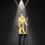 Egyptian Desert With God Of Storms Set Pendant – Jewelry Gift Ideas — 1