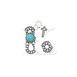 Fashion Alloy Alphabet Letter Earrings Accessories – Stylish Gifts — 18