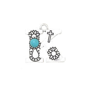 Fashion Alloy Alphabet Letter Earrings Accessories – Stylish Gifts — 18