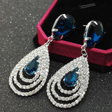 Crystal drop earrings – Special Occasion Gifts — 4