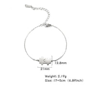 Adjustable Jigsaw Bracelet Fashion Couple – Stylish Gifts — 7