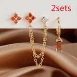 3-piece Set Zircon Birthstone Twelve – Holiday Gift Ideas — 7