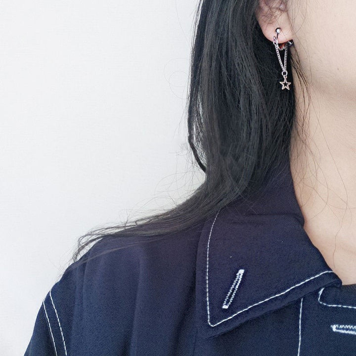 Fashionable And Minimalist Cute Chain Earrings – Stylish Gifts — 1