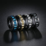 Gear Turning Decompression Stainless Steel Ring Does – Surprise Gifts — 1