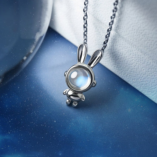 Astronaut Rabbit Necklace Female Niche Design – Jewelry Gift Ideas — 2