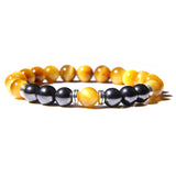 Energy Volcanic Stone Seven Color Chakra Bracelet – Jewelry Gift Ideas — 5