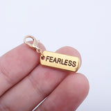 Lobster Clasp Gold English Word Alloy Pendant – Jewelry Gift Ideas — 4