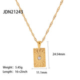 Men's And Women's Pendant Necklace Round Eight – Jewelry Gift Ideas — 11