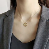 925 sterling silver Eternal love gold pendant – Jewelry Gift Ideas — 3