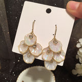 Shell Petal Earrings White Personality – Special Occasion Gifts — 3
