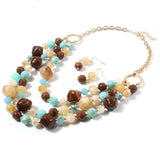 Exaggerated Resin Multilayer Collarbone Necklace – Jewelry Gift Ideas — 5