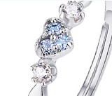 Fashion Original Natural Topaz Heart Ring – Stylish Gifts — 3