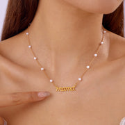 Fashion Mother's Day Letter Mama Pearl Necklace – Jewelry Gift Ideas — 4