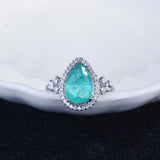 Full Diamond Ring Colorful Treasure Ear Studs – Jewelry Gift Ideas — 2