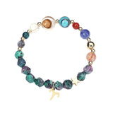 Natural Stone Twelve Constellations Bracelets Cut Hemp – Stylish Gifts — 9