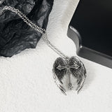 Guardian Angel Wings Necklace Trendy Cool Pendant – Jewelry Gift Ideas — 5