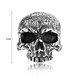 Skull men's titanium steel ring – Gifts for Him — 3