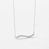Wavy Micro Rhinestone Necklace For Women – Jewelry Gift Ideas — 5