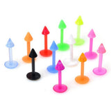 CBR Type Nose Stud Color Mixed Eyebrow Ring – Special Occasion Gifts — 10