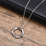 Pendant Steel Color Men's Necklace – Jewelry Gift Ideas — 3