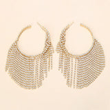 Exaggerated Personality Tassel Rhinestone Ring – Holiday Gift Ideas — 3
