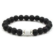 Volcanic Stone Bracelet Chakra Yoga 8mm – Jewelry Gift Ideas — 9