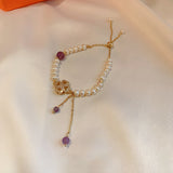 Freshwater Pearl Braided Bracelet Fashion Design Sense – Stylish Gifts — 20