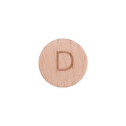 Round 26 English Letters Beech Bead DIY Pacifier Chain – Stylish Gifts — 9