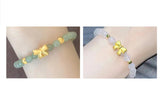 14k Gold Bow And Tian Qingyu Bracelet – Jewelry Gift Ideas — 5
