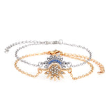 Personality Simple Rhinestone Sun Moon Lovers – Jewelry Gift Ideas — 2