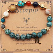 Eight Planets 12 Constellation Bracelet Natural – Jewelry Gift Ideas — 15