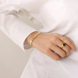Women's Solid Color Titanium Steel Strap Bracelet – Jewelry Gift Ideas — 2