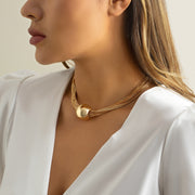 Punk Multi-layer Chain Folding Necklace – Jewelry Gift Ideas — 2