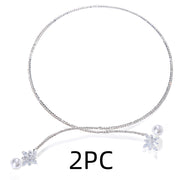 Vintage Pearl Zircon Fashion Necklace – Jewelry Gift Ideas — 3