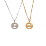 Titanium Steel Hollow Coconut Tree Pendant Neck – Jewelry Gift Ideas — 3