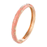 Women's Fashion Floral Enamel Drip Oil Bracelet Charm – Stylish Gifts — 17