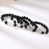 S925 Sterling Silver Obsidian Pixiu Bracelet – Jewelry Gift Ideas — 4