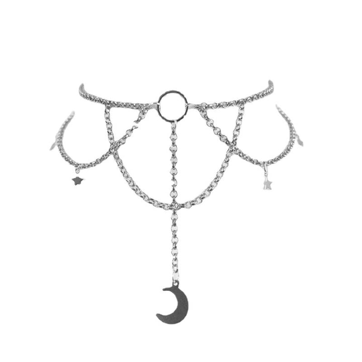 Lady Moon Star Cute Pendant Fashion – Jewelry Gift Ideas — 1