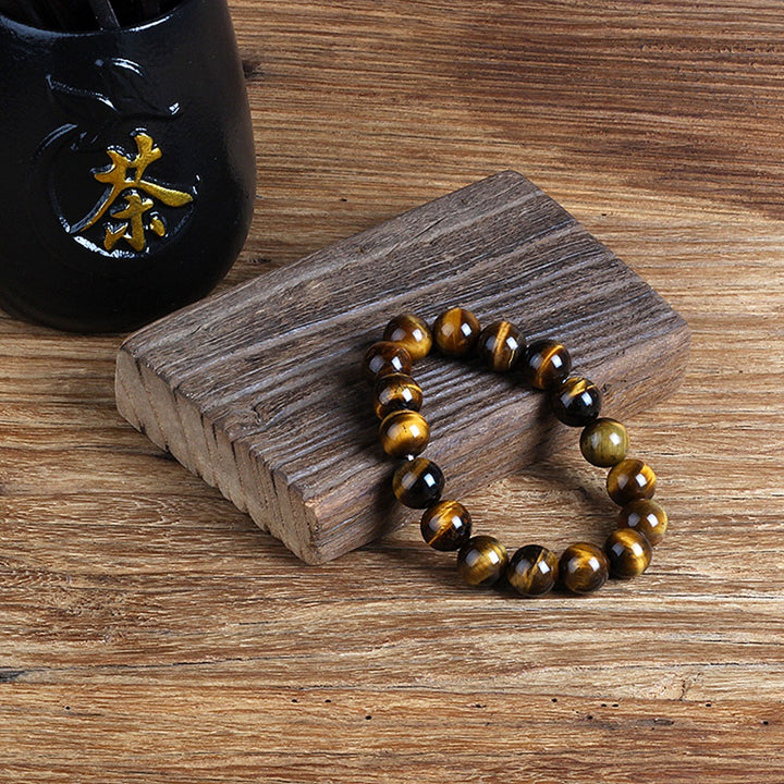 Natural Stone Bracelet Fashion Tiger Eyes Men – Stylish Gifts — 1