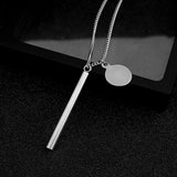 Long Post Round Piece Necklace Sweater Chain – Jewelry Gift Ideas — 3