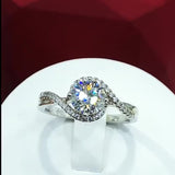 Eight Hearts And Eight Arrows Simulation Moissanite – Surprise Gifts — 4