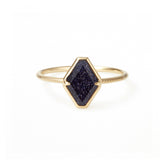 Women's Vintage Blue Emerald Ring – Gifts for Her — 4