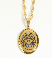 Fashion Simple Zodiac Sign Necklace Women's – Jewelry Gift Ideas — 17