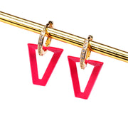 Geometric Triangle Earrings Women's Personality – Stylish Gifts — 1