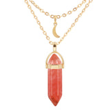 Natural Crystal Stone Pendant Hexagon Prism – Jewelry Gift Ideas — 8