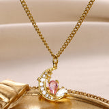 Moon And Star Pendant MOON DREAM Light Luxury – Jewelry Gift Ideas — 6